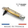 laguiole taschenmesser pistazienholz 12cm