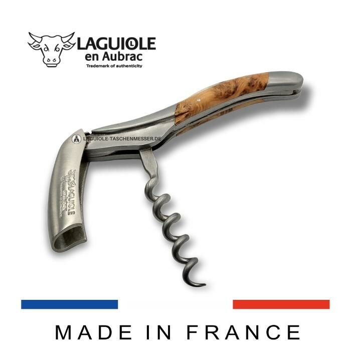 laguiole en aubrac kellnermesser wacholder griff