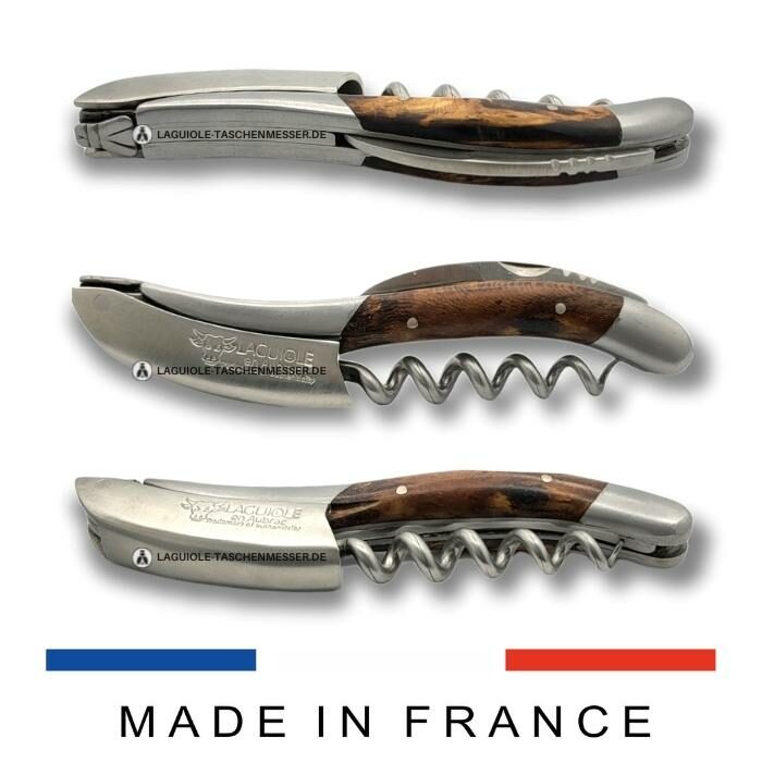 laguiole sommelier rmesser weinrebenholz