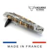 laguiole taschenmesser doppleplatine mammut backenzahn