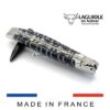 laguiole taschenmesser doppleplatine mammut backenzahn blau