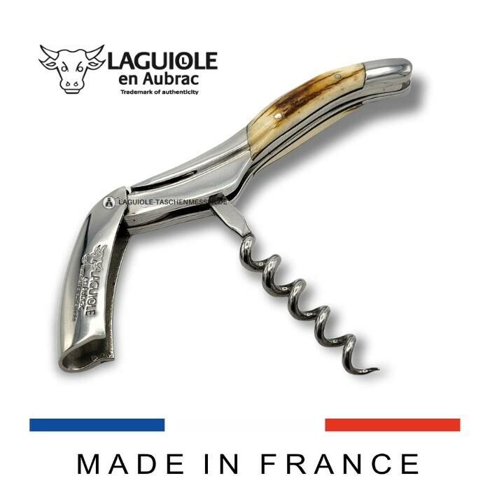 sommelier kellnermesser laguiole griff mammutkruste