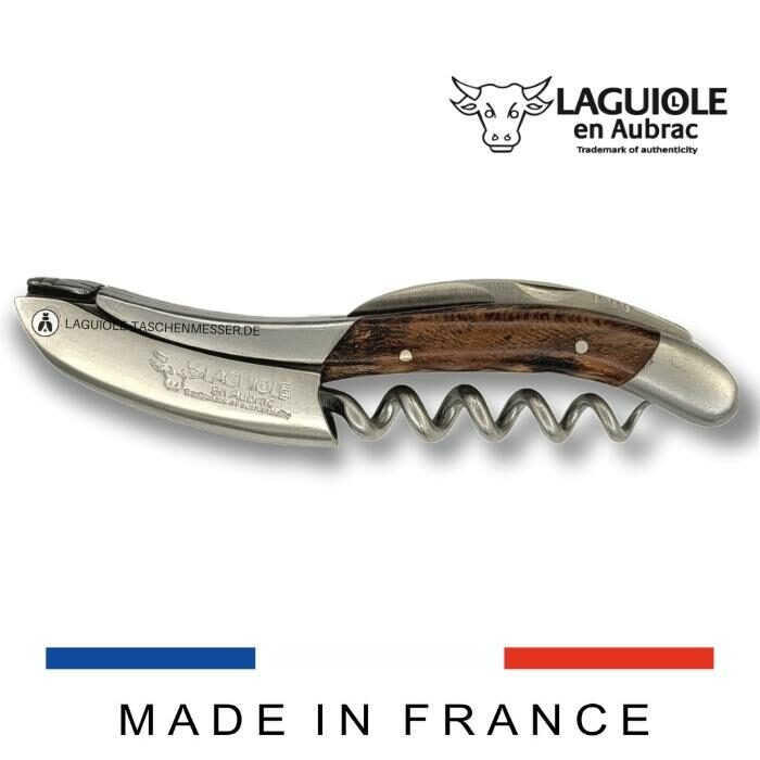 sommelier messer laguiole griff weinrebenholz