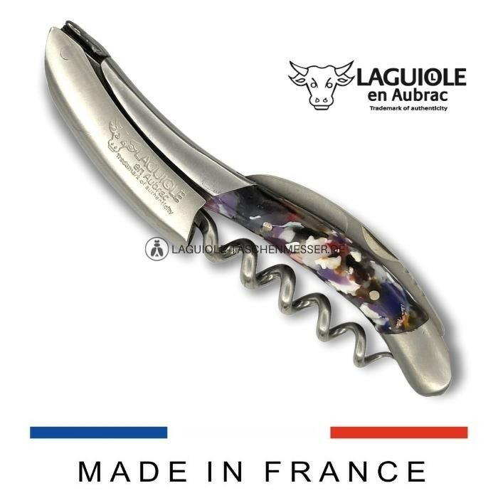 laguiole kellnermesser griff arlequin