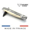 laguiole taschenmesser doppleplatine mammut elfenbein