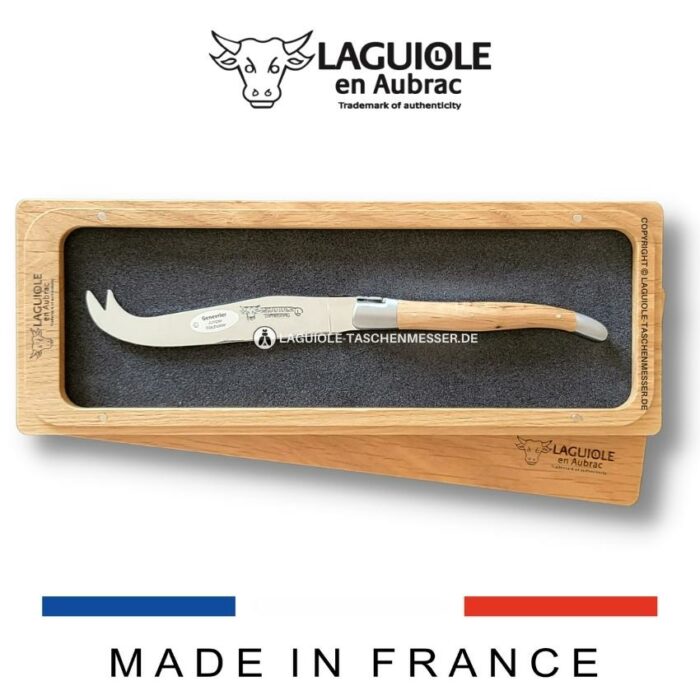 laguiole en aubrac käsemesser griff aus wacholder