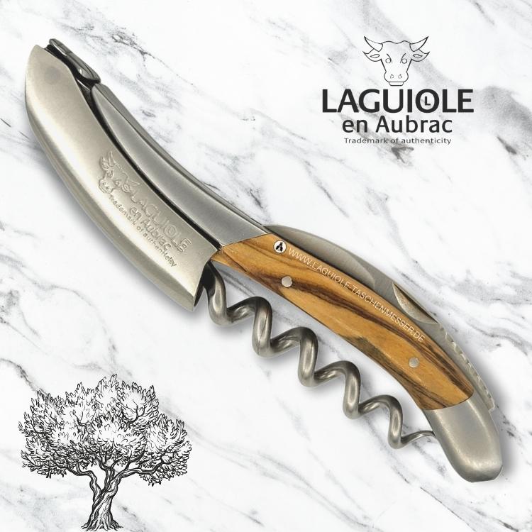 laguiole en aubrac sommeliermessser olive