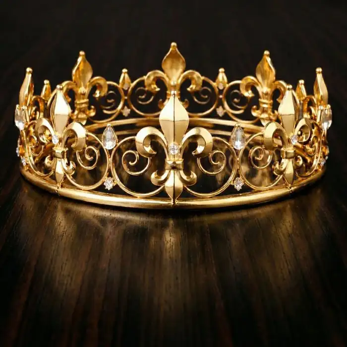 couronne fleur de lys